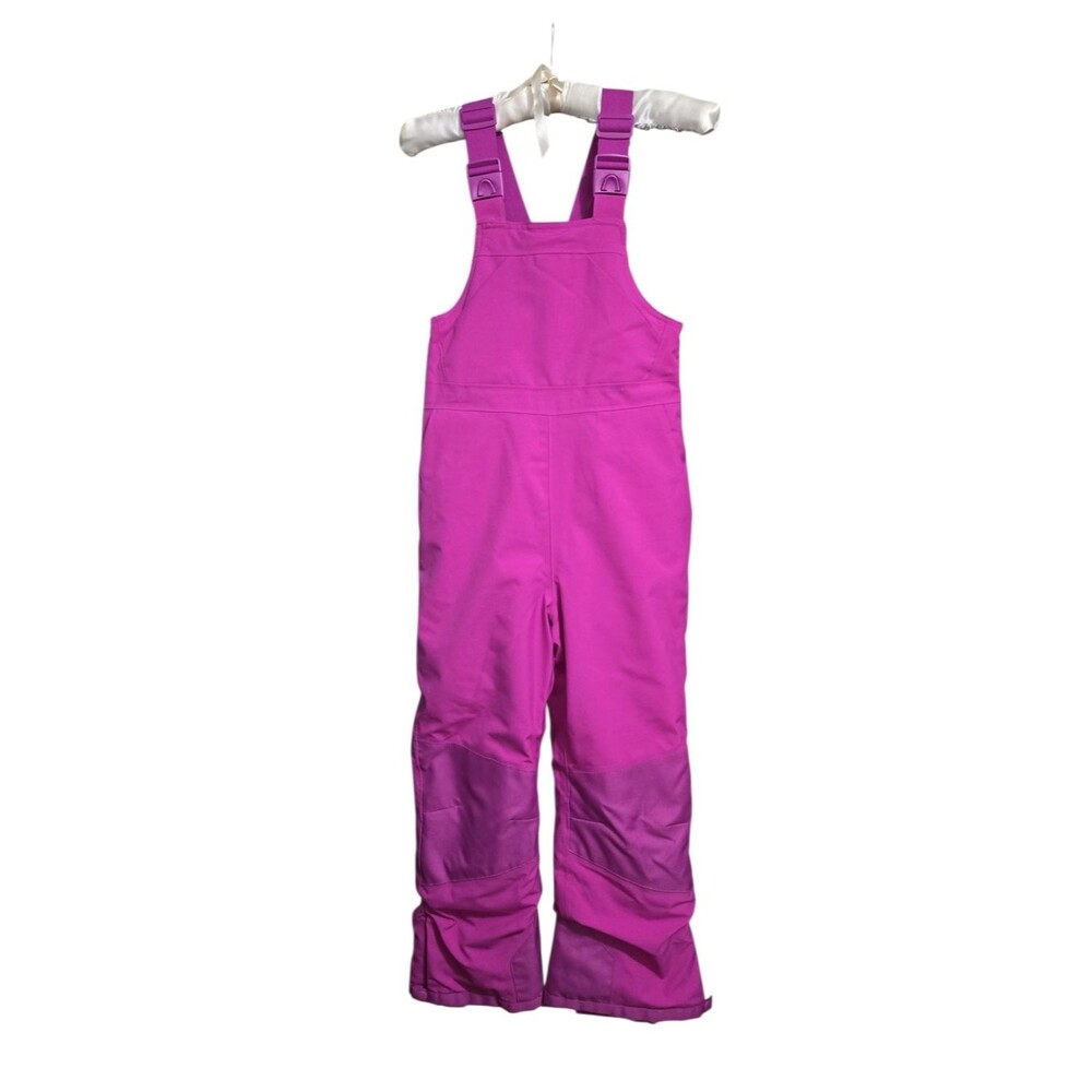 All in Motion Magenta Kids Snow Bib Overalls Medium
